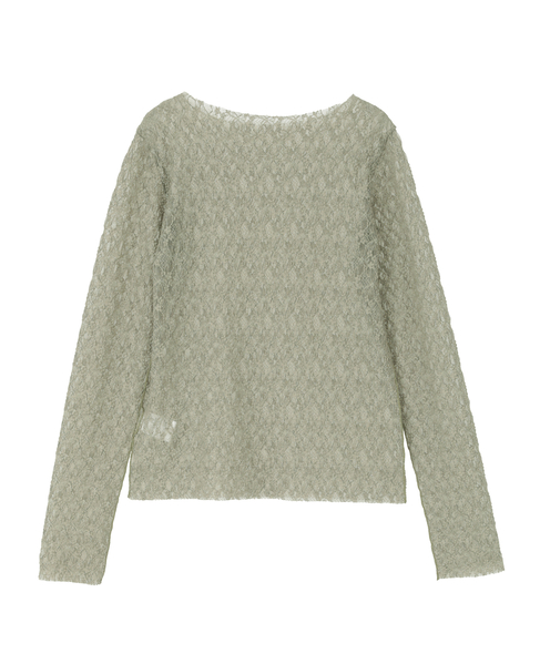 【A_/エース】ストレッチレースプルオーバー 詳細画像 カーキ 10