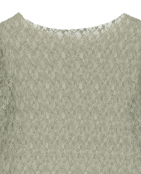 【A_/エース】ストレッチレースプルオーバー 詳細画像 カーキ 11