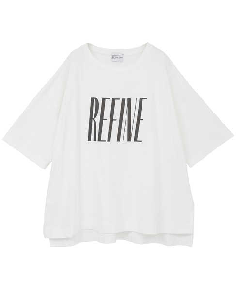 《定番》顔料染プリントTシャツ 詳細画像 オフホワイト 8