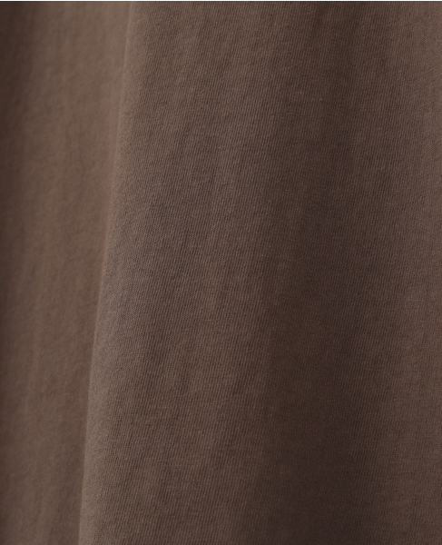 《定番》顔料染プリントTシャツ 詳細画像 ブラウン 14