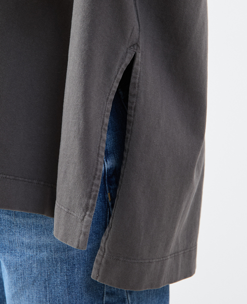 《定番》顔料染プリントTシャツ 詳細画像 チャコールグレー 10