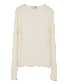 【A_/エース】シアーリブソフトテレコプルオーバー