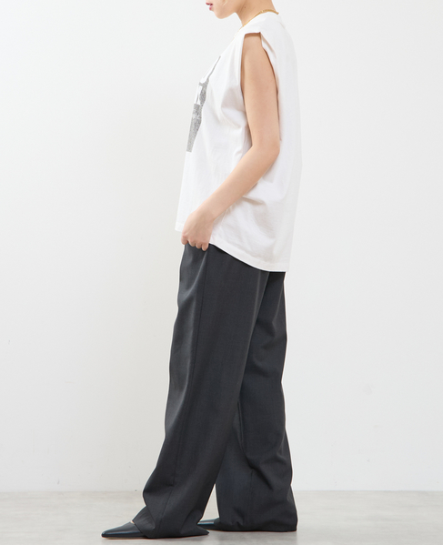 ピグメントノースリーブTシャツ 詳細画像 ホワイト 6