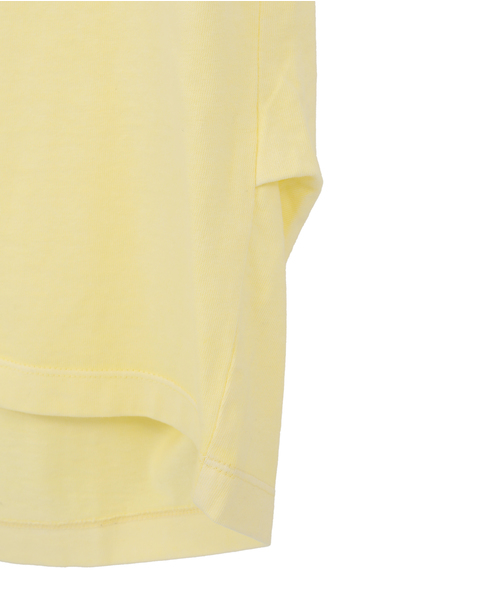 ピグメントノースリーブTシャツ 詳細画像 イエロー 15