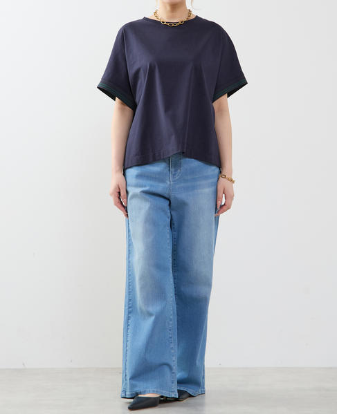 ドルマンスリーブTシャツ 詳細画像 ネイビー 5