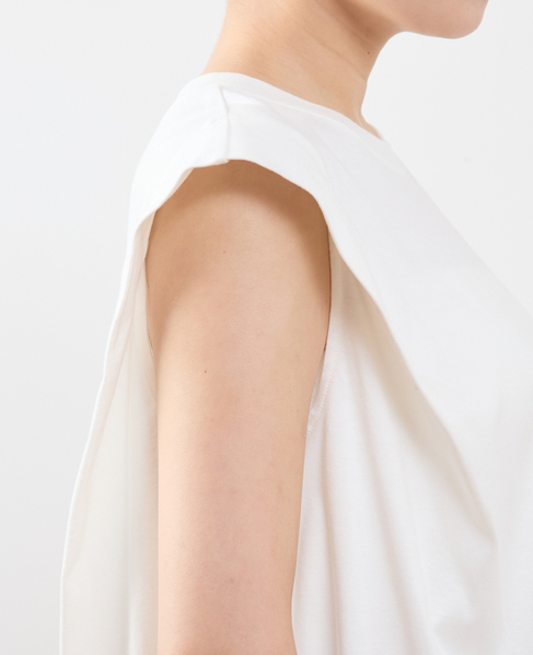 【A_ /エース】ショルダータックノースリーブ 詳細画像 オフホワイト 16