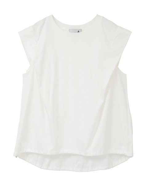 【A_ /エース】ショルダータックノースリーブ 詳細画像 オフホワイト 19