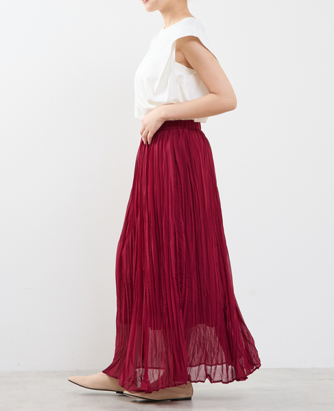 【A_ /エース】ショルダータックノースリーブ 詳細画像 オフホワイト 6