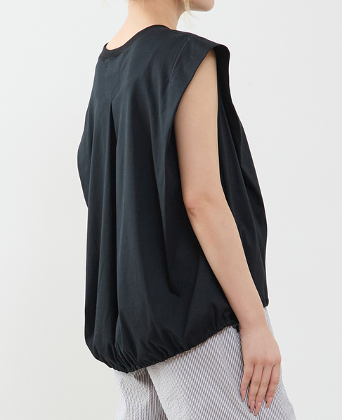 【A_ /エース】ショルダータックノースリーブ 詳細画像 ブラック 2