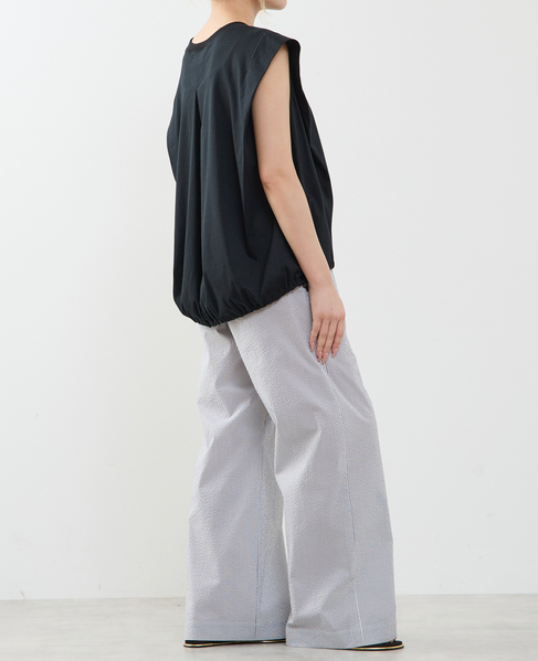 【A_ /エース】ショルダータックノースリーブ 詳細画像 ブラック 8