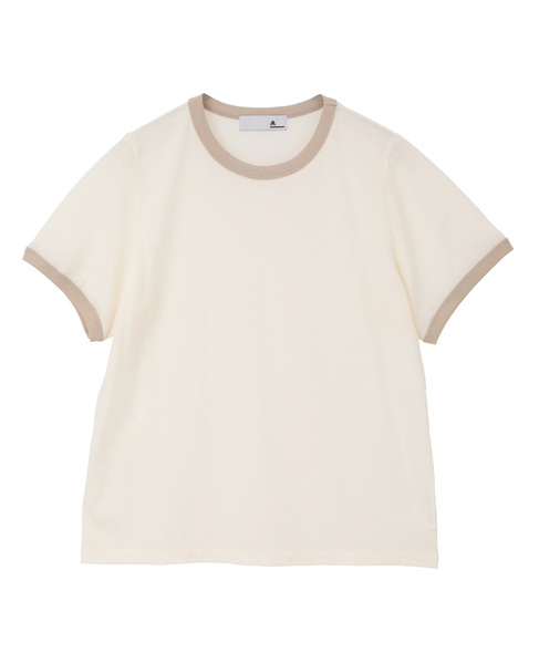 【A_ /エース】シアーリンガーTシャツ 詳細画像 オフホワイト 9