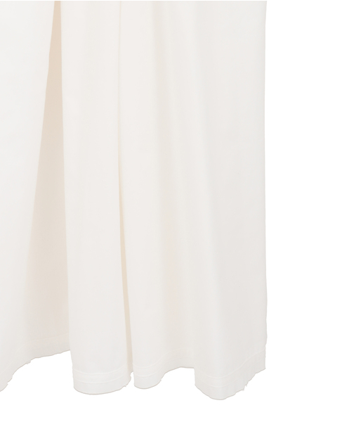 【ATELIER EDITION/アトリエ エディション 】Pleated Cotton Dress 詳細画像 ホワイト 5