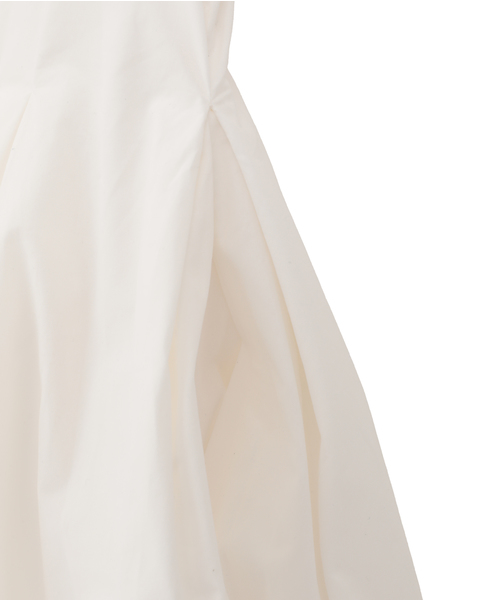 【ATELIER EDITION/アトリエ エディション 】Pleated Cotton Dress 詳細画像 ホワイト 8