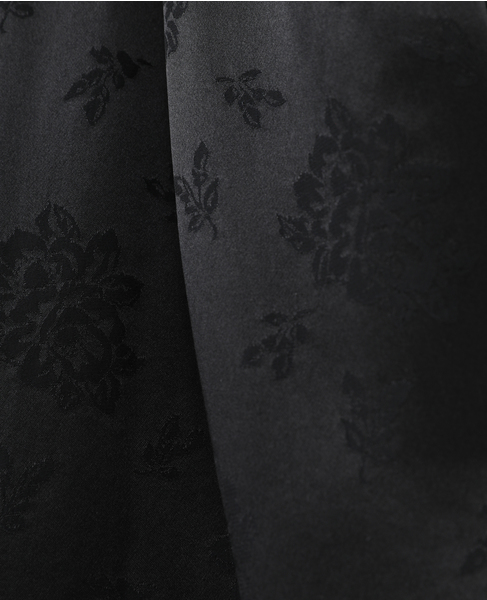 【3.1 Phillip Lim/スリーワンフィリップリム】Floral Jacquard Belted Dress 詳細画像 ブラック 10