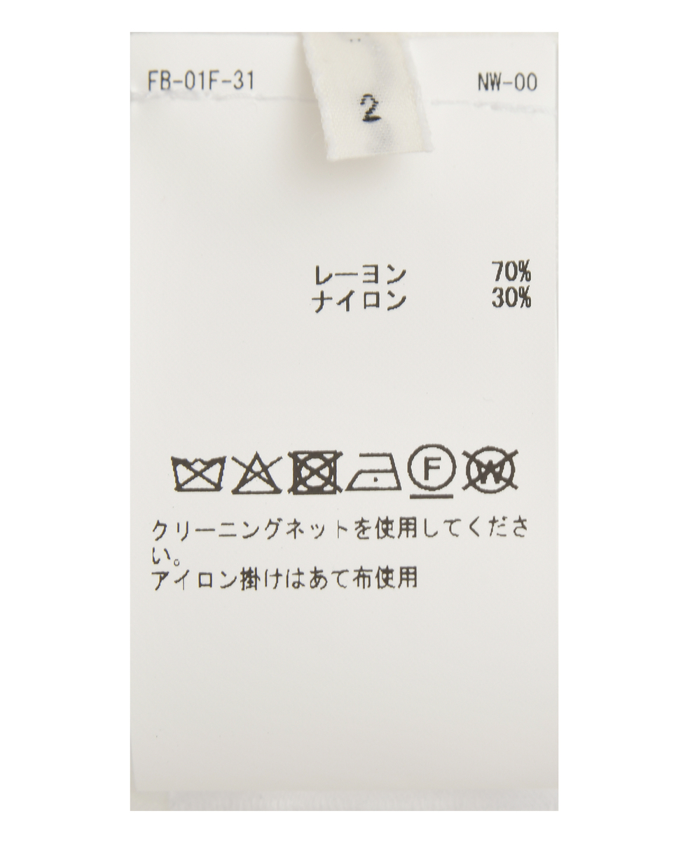 【ATELIER EDITION/アトリエ エディション 】 Shirring String Blouse 詳細画像 ホワイト 6