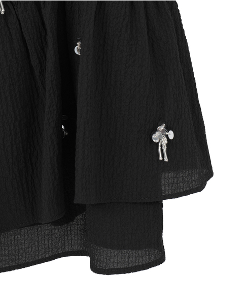 【ATELIER EDITION/アトリエ エディション 】ビジューキャミソール 詳細画像 ブラック 5