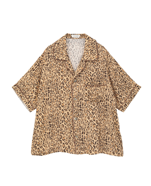 【COUTURE D'ADAM/クチュールドアダム】Leopard Italian Print Shirt 詳細画像 レオパード 1