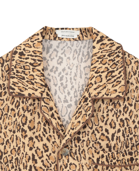 【COUTURE D'ADAM/クチュールドアダム】Leopard Italian Print Shirt 詳細画像 レオパード 3