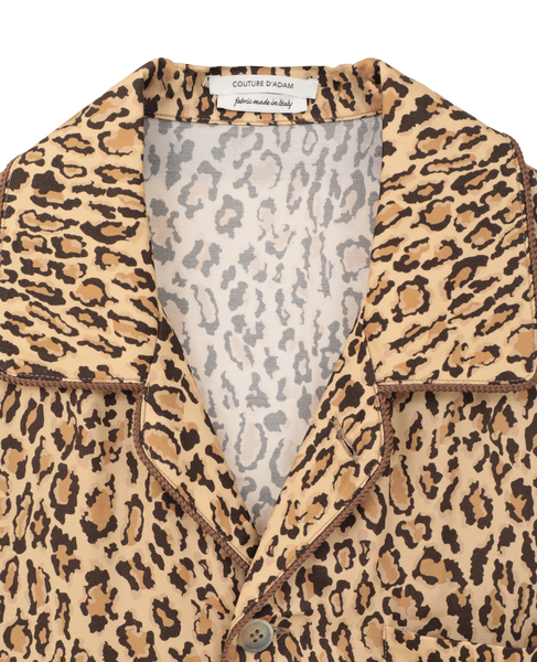 【COUTURE D'ADAM/クチュールドアダム】Leopard Italian Print Shirt 詳細画像 レオパード 4