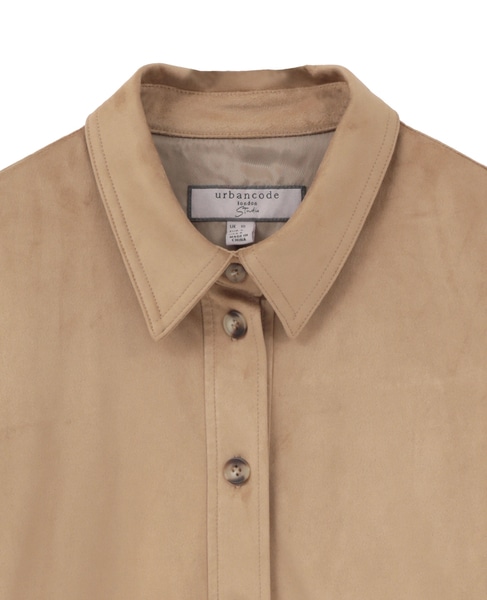【URBAN CODE/アーバンコード】フェイクスウェードシャツ 詳細画像 ベージュ 3