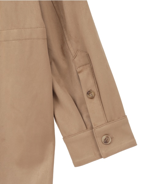 【URBAN CODE/アーバンコード】フェイクスウェードシャツ 詳細画像 ベージュ 6