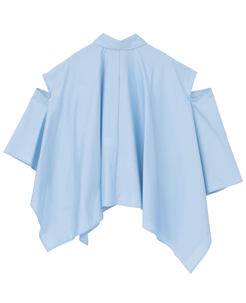 【LUTZ HUELLE/ルッツヒュエル】CUBE SHIRT 詳細画像 サックスブルー 2