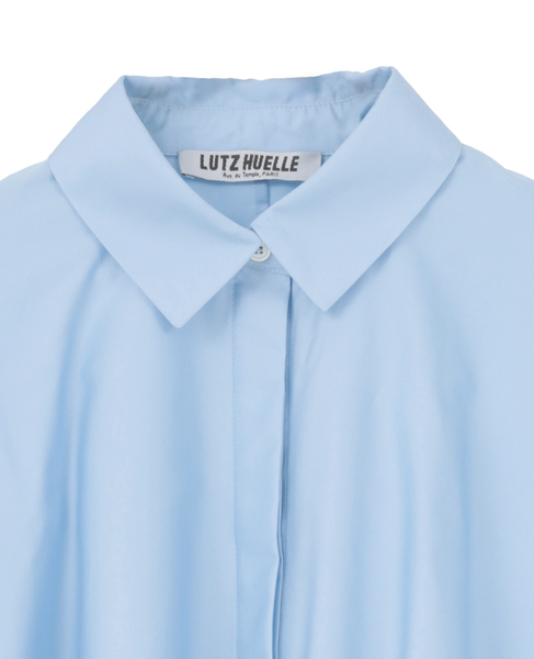 【LUTZ HUELLE/ルッツヒュエル】CUBE SHIRT 詳細画像 サックスブルー 3