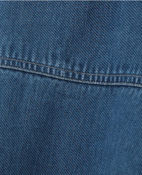 【SAMSOE SAMSOE/サムソーサムソー】Sabexy blouse met borstzakken 詳細画像 インディゴ 10