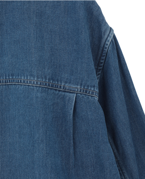 【SAMSOE SAMSOE/サムソーサムソー】Sabexy blouse met borstzakken 詳細画像 インディゴ 4