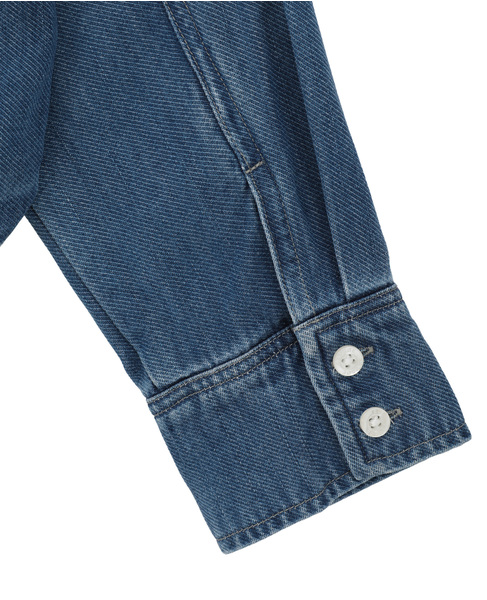 【SAMSOE SAMSOE/サムソーサムソー】Sabexy blouse met borstzakken 詳細画像 インディゴ 6