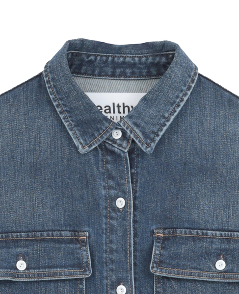 【Healthy denim/ヘルシーデニム】Almond 詳細画像 ネイビー 3