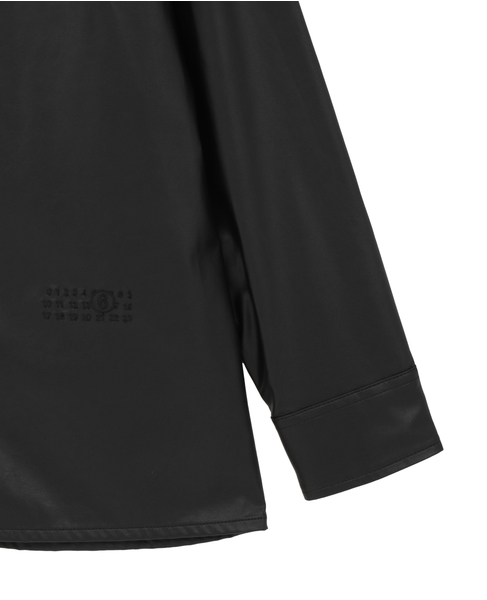 【MM⑥/エムエムシックス】Long-sleeved Shirt  詳細画像 ブラック 5