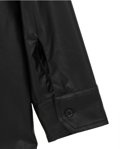 【MM⑥/エムエムシックス】Long-sleeved Shirt  詳細画像 ブラック 6