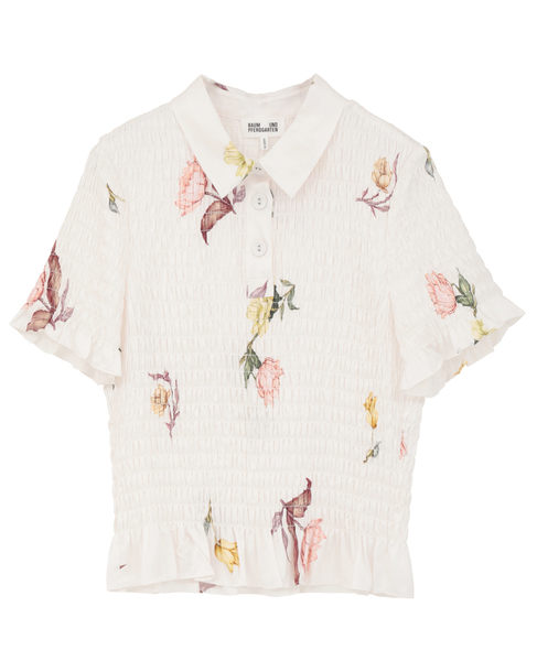 【BAUM UND PFERDGARTEN/バウムウンドヘルガーテン】MYKA BLOUSE 詳細画像 アイボリー 1