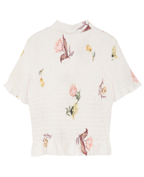 【BAUM UND PFERDGARTEN/バウムウンドヘルガーテン】MYKA BLOUSE 詳細画像 アイボリー 2