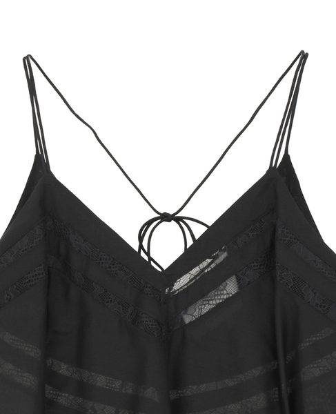 【3.1 Phillip Lim/スリーワンフィリップリム】Flounce Voile Top 詳細画像 ブラック 3