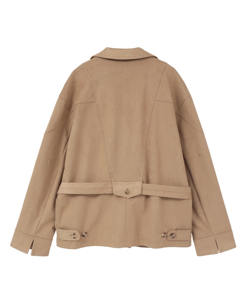 【URBAN CODE/アーバンコード】フェイクスウェードジャケット 詳細画像 ベージュ 2