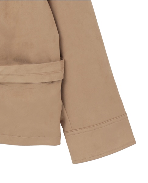 【URBAN CODE/アーバンコード】フェイクスウェードジャケット 詳細画像 ベージュ 4