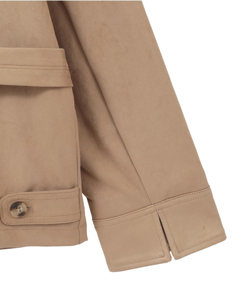 【URBAN CODE/アーバンコード】フェイクスウェードジャケット 詳細画像 ベージュ 7