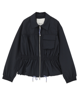 【3.1 Phillip Lim/スリーワンフィリップリム】RIPSTOP RUCHED JACKET