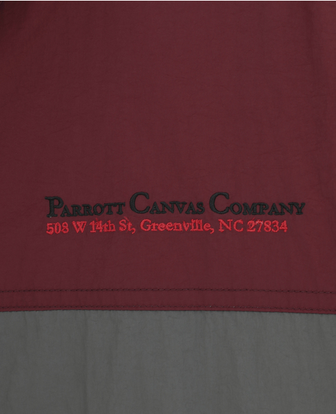 【PARROTT CANVAS/パロットキャンバス】PC Nylon Blouson 詳細画像 バーガンディー 6
