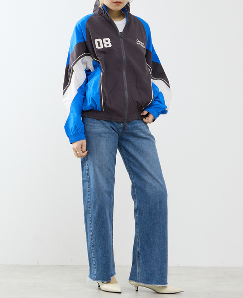 【GREEN BUTTER/グリーンバター】Two-way Windbrrreakert 詳細画像 チャコールグレー 6