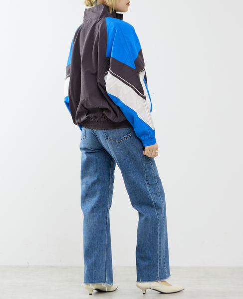 【GREEN BUTTER/グリーンバター】Two-way Windbrrreakert 詳細画像 チャコールグレー 9