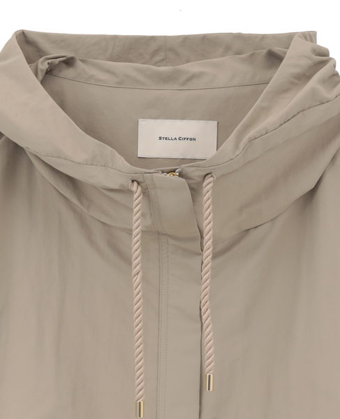 【STELLA CIFFON/ステラシフォン】Taslan Nylon Tasser Blouson 詳細画像 ベージュ 20