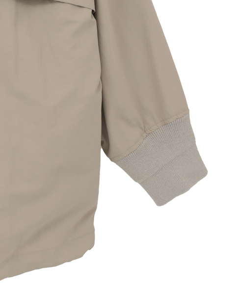 【STELLA CIFFON/ステラシフォン】Taslan Nylon Tasser Blouson 詳細画像 ベージュ 21