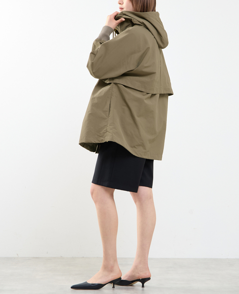 【STELLA CIFFON/ステラシフォン】Taslan Nylon Tasser Blouson 詳細画像 カーキ 10