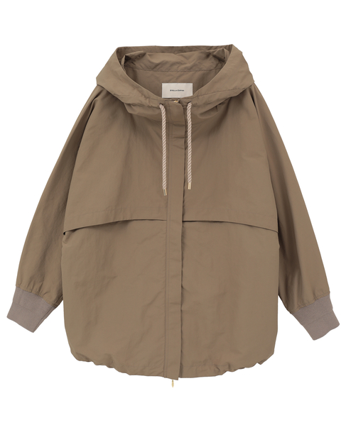 【STELLA CIFFON/ステラシフォン】Taslan Nylon Tasser Blouson 詳細画像 カーキ 14