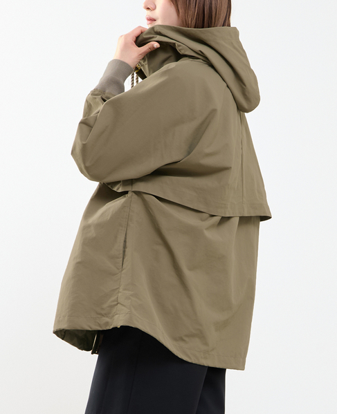 【STELLA CIFFON/ステラシフォン】Taslan Nylon Tasser Blouson 詳細画像 カーキ 2