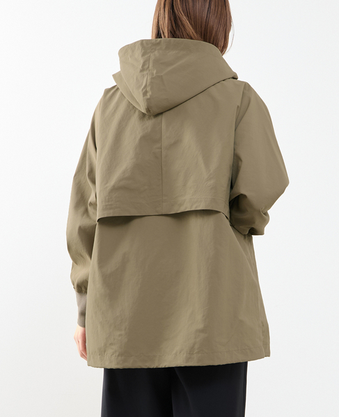 【STELLA CIFFON/ステラシフォン】Taslan Nylon Tasser Blouson 詳細画像 カーキ 3