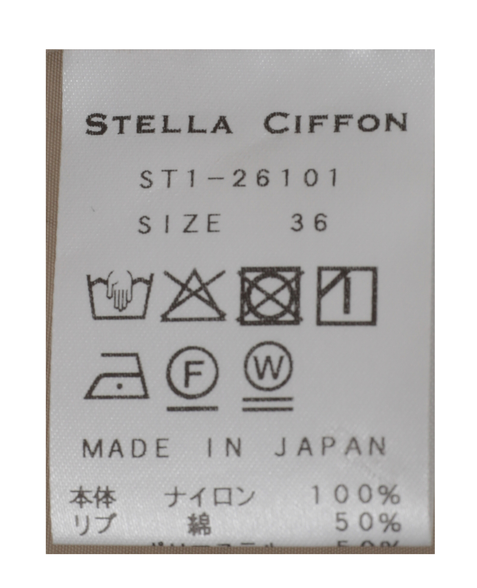 【STELLA CIFFON/ステラシフォン】Taslan Nylon Tasser Blouson 詳細画像 ベージュ 37